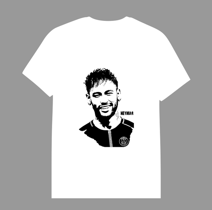 T-shirt Blanc Neymar Jr