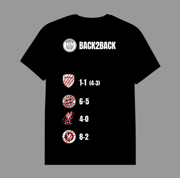 T-shirt Paris « Back to Back » 2025·2026 – Le Parcours